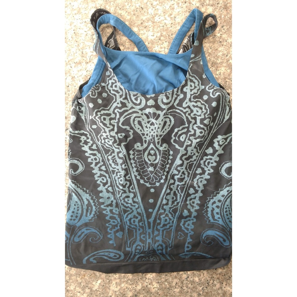 Athleta Small Two-Piece Tank (Bra+Tank)